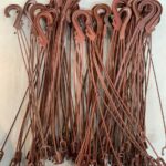 Kit 10 Pendurais de Plástico para vaso - 3 Pernas