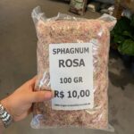 Musgo Sphagnum Rosa - 100 GR