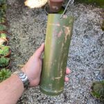 Toco de Bambu Chinês - C/ Gancho e Etiqueta